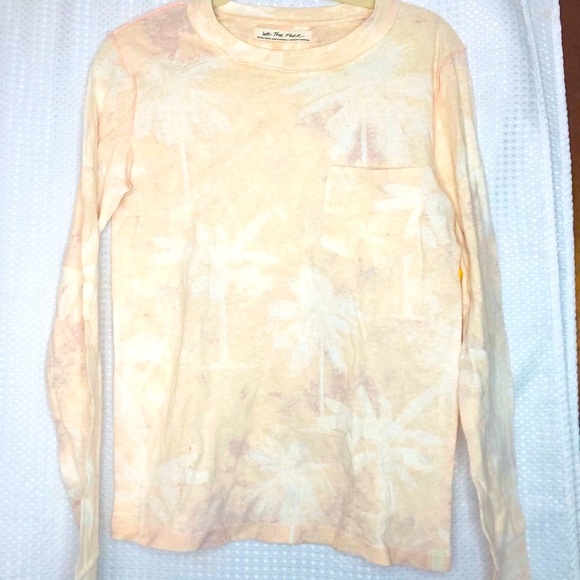 FREE PEOPLE WE THE FREE Mash It Up Scenic Tee XS - Picture 4 of 9